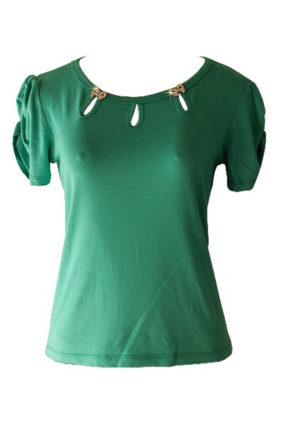 Blusa Viscolycra C/ Laço