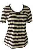 ZBlusa Viscolycra Estampada Listras
