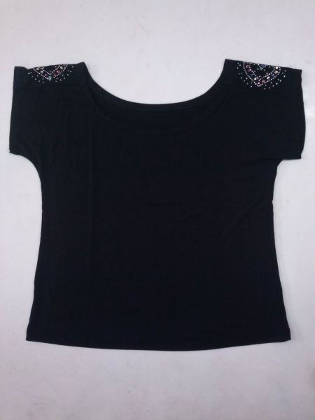 Blusa Viscolycra C/ Strass