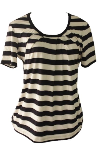 ZBlusa Viscolycra Estampada Listras